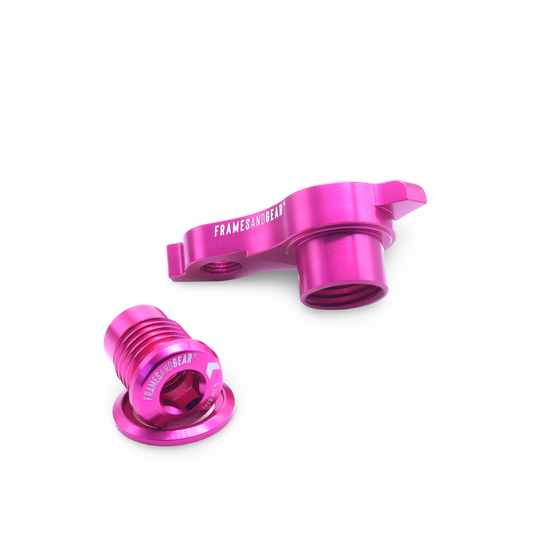 Framesandgear Direct Mount Derailleur Hanger for Ridley Falcn RS (UDH) (SRAM Shifting) P1.0 Pink