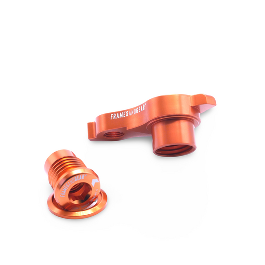 Framesandgear Direct Mount Derailleur Hanger for Factor ONE (UDH) (SRAM Shifting) P1.0 Orange