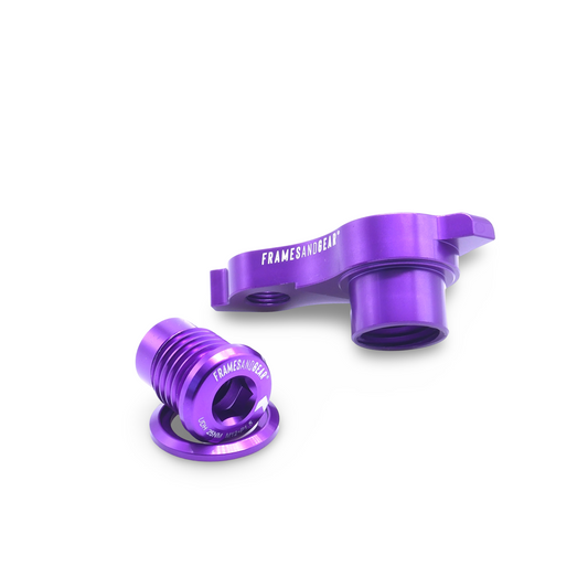 Framesandgear Direct Mount Derailleur Hanger for Factor ONE (UDH) (SRAM Shifting) P1.0 Purple