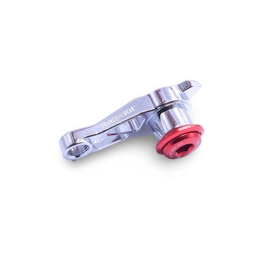 Framesandgear Direct Mount Derailleur Hanger for Trek Madone Gen 8 (Shimano) P1.0 Chrome Red