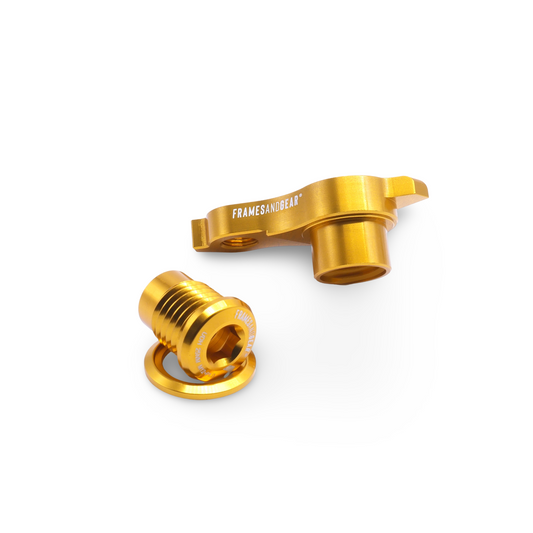 Framesandgear Direct Mount Derailleur Hanger for 3T Strada Italia (UDH) (SRAM Shifting) P1.0 Yellow