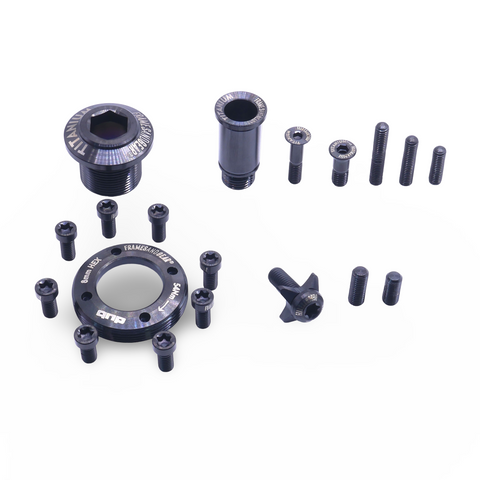 Framesandgear Titanium Bolt Kit for SRAM RED AXS Black