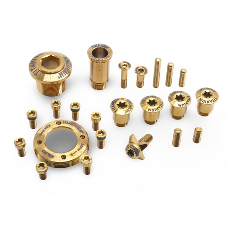 Framesandgear Titanium Bolt Kit for Sram FORCE AXS Gold