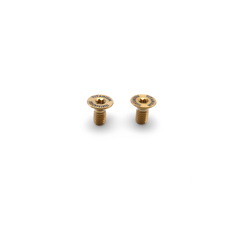 Framesandgear Titanium Fitting bolts for Canyon GROOVE Mount Gold