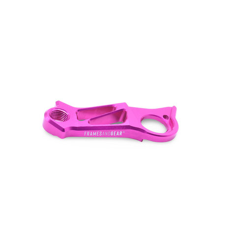 Framesandgear Canyon Disc Brake Direct Mount Derailleur Hanger (Shimano Shifting) Pink