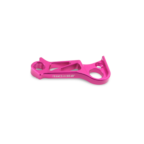 Framesandgear Direct Mount Derailleur Hanger for X-LAB RS8/RS9/AD8/AD9 (Shimano Shifting) Pink