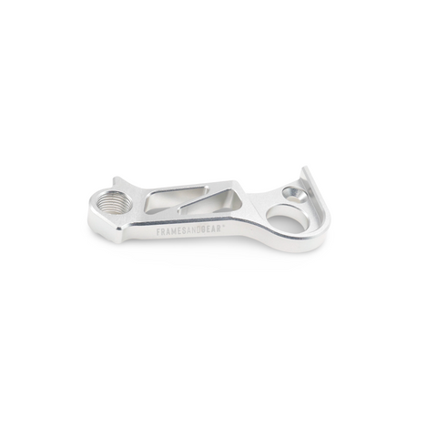 Framesandgear Direct Mount Derailleur Hanger for X-LAB RS8/RS9/AD8/AD9 (Shimano Shifting) Silver