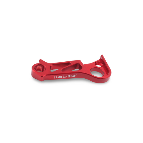 Framesandgear Direct Mount Derailleur Hanger for X-LAB RS8/RS9/AD8/AD9 (Shimano Shifting) Red
