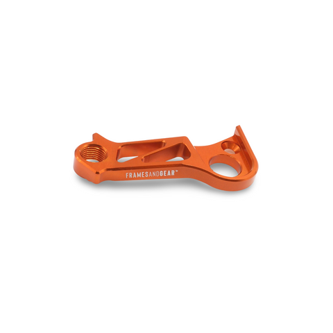 Framesandgear Direct Mount Derailleur Hanger for X-LAB RS8/RS9/AD8/AD9 (Shimano Shifting) Orange