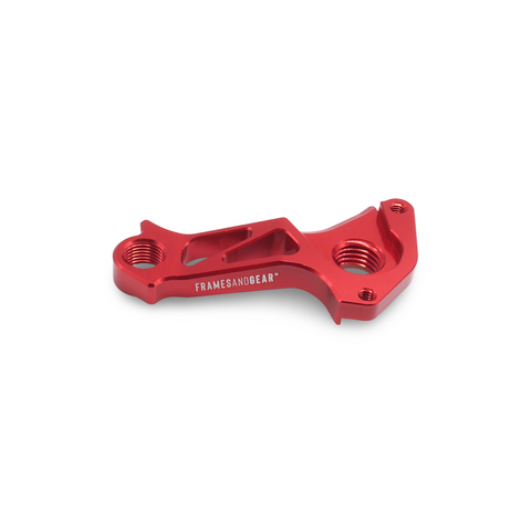 Framesandgear Direct Mount Derailleur Hanger for Cipollini Bond 2 and Dolomia (Shimano Shifting) Red