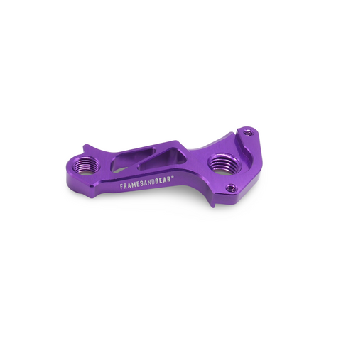 Framesandgear Direct Mount Derailleur Hanger for Cipollini Bond 2 and Dolomia (Shimano Shifting) Purple