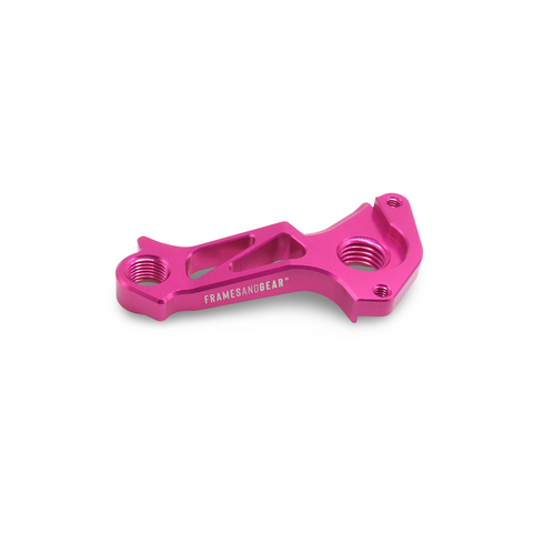 Framesandgear Direct Mount Derailleur Hanger for Cipollini Bond 2 and Dolomia (Shimano Shifting) Pink