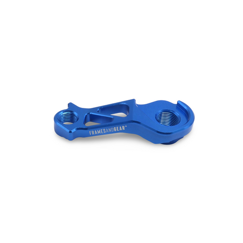Framesandgear Direct Mount Derailleur Hanger for 3T Racemax and Ultra (Shimano Shifting) Blue