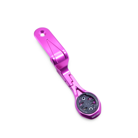 Framesandgear Aero Computer Mount for Canyon Groove With GoPro Mount Pink