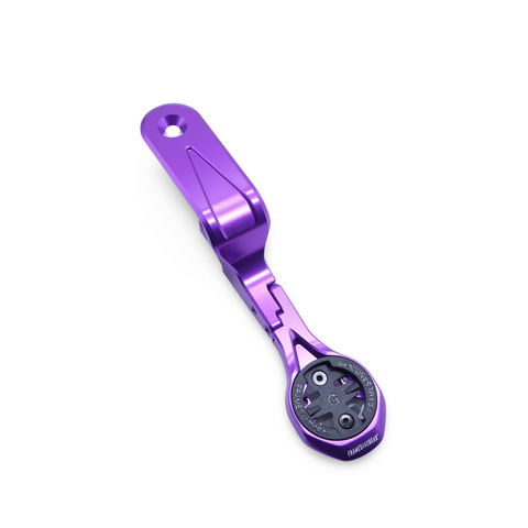 Framesandgear Aero Computer Mount for Canyon Groove With GoPro Mount Purple