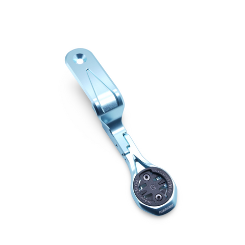 Framesandgear Aero Computer Mount for Canyon Groove With GoPro Mount Celeste