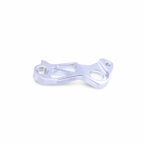 Framesandgear Direct Mount Derailleur Hanger for SEKA Spear, Exceed and Exceed RDC (Hand Polished Silver)