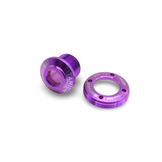 Framesandgear Titanium Crank Arm Cover Bolt for SRAM DUB Purple