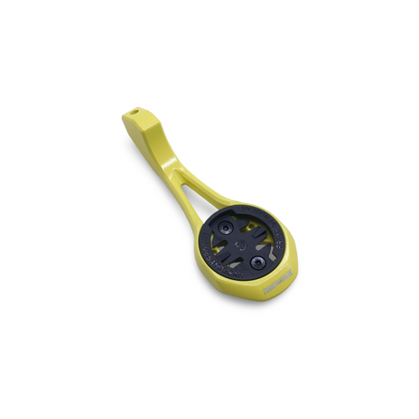 Framesandgear Aero Computer Mount for Factor ONE (Fixed Angle) Neon Yellow