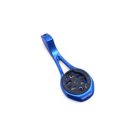 Framesandgear Aero Computer Mount for Factor ONE (Fixed Angle) Blue