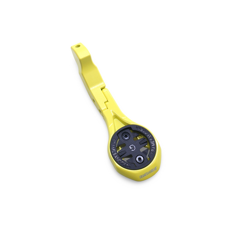 Framesandgear Aero Computer Mount for Factor ONE Neon Yellow