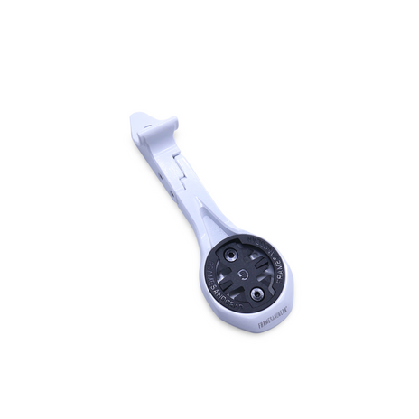 Framesandgear Aero Computer Mount for Colnago V5RS (CC.01) With GoPro Mount White