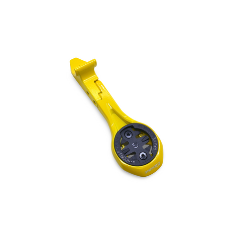 Framesandgear Aero Computer Mount for Colnago C68 (CC.01) With GoPro Mount Neon Yellow