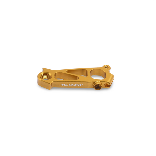 Framesandgear Direct Mount Derailleur Hanger for Scott Dropout No. 296605 (Shimano Shifting) Yellow