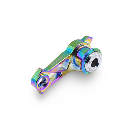 Framesandgear Direct Mount Derailleur Hanger for Standert Kettensäge (UDH) (Shimano) P1.0 Oilslick Chrome