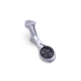 Framesandgear Aero Computer Mount for Colnago Y1RS (CC.Y1 Handlebar) With Fixed GoPro Hand Polished Silver