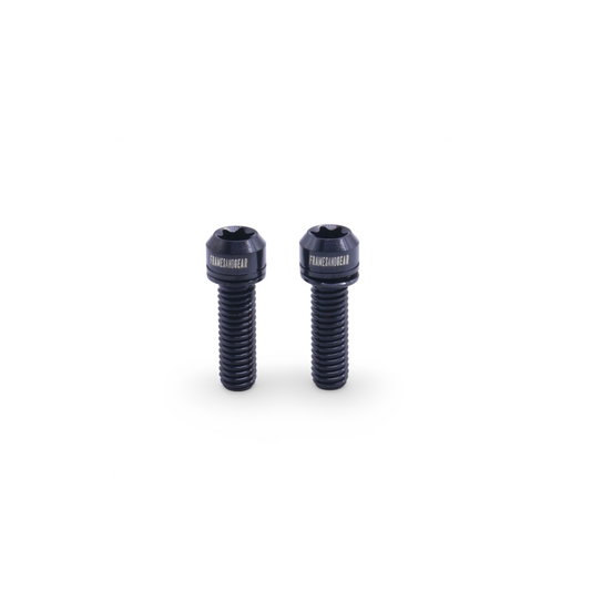 Framesandgear Titanium Crank Arm Bolts M6*19 Black