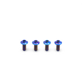 Framesandgear Titanium Bottle Cage Bolts M5*14 Blue