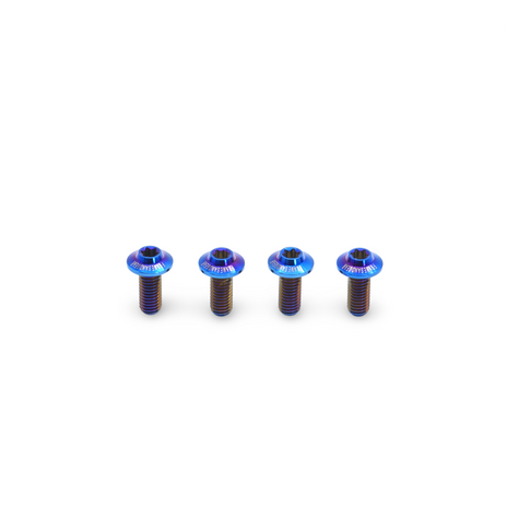 Framesandgear Titanium Bottle Cage Bolts M5*14 Blue