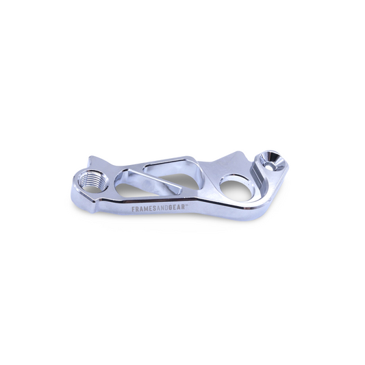 Framesandgear Factor Disc Brake Direct Mount Derailleur Hanger Hand Polished Silver