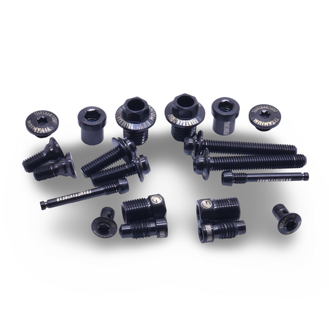 Framesandgear Titanium Bolt Kit for Shimano Dura Ace R9270 Black