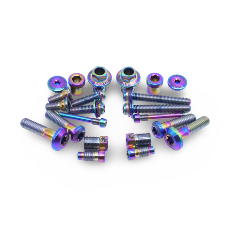 Framesandgear Titanium Bolt Kit for Shimano Ultegra R8170 Oilslick