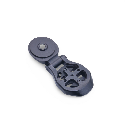 Universal cycling computer stem bracket for road and mountain bikes